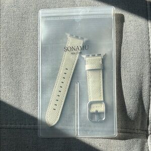 Cream Apple Watch Strap- brand new
